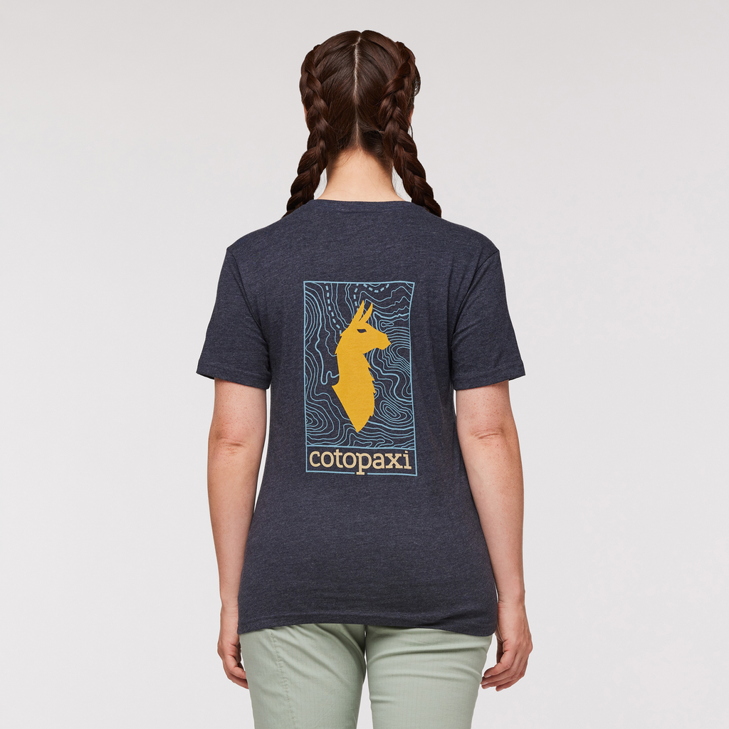 Llama Map T-Shirt - Women's